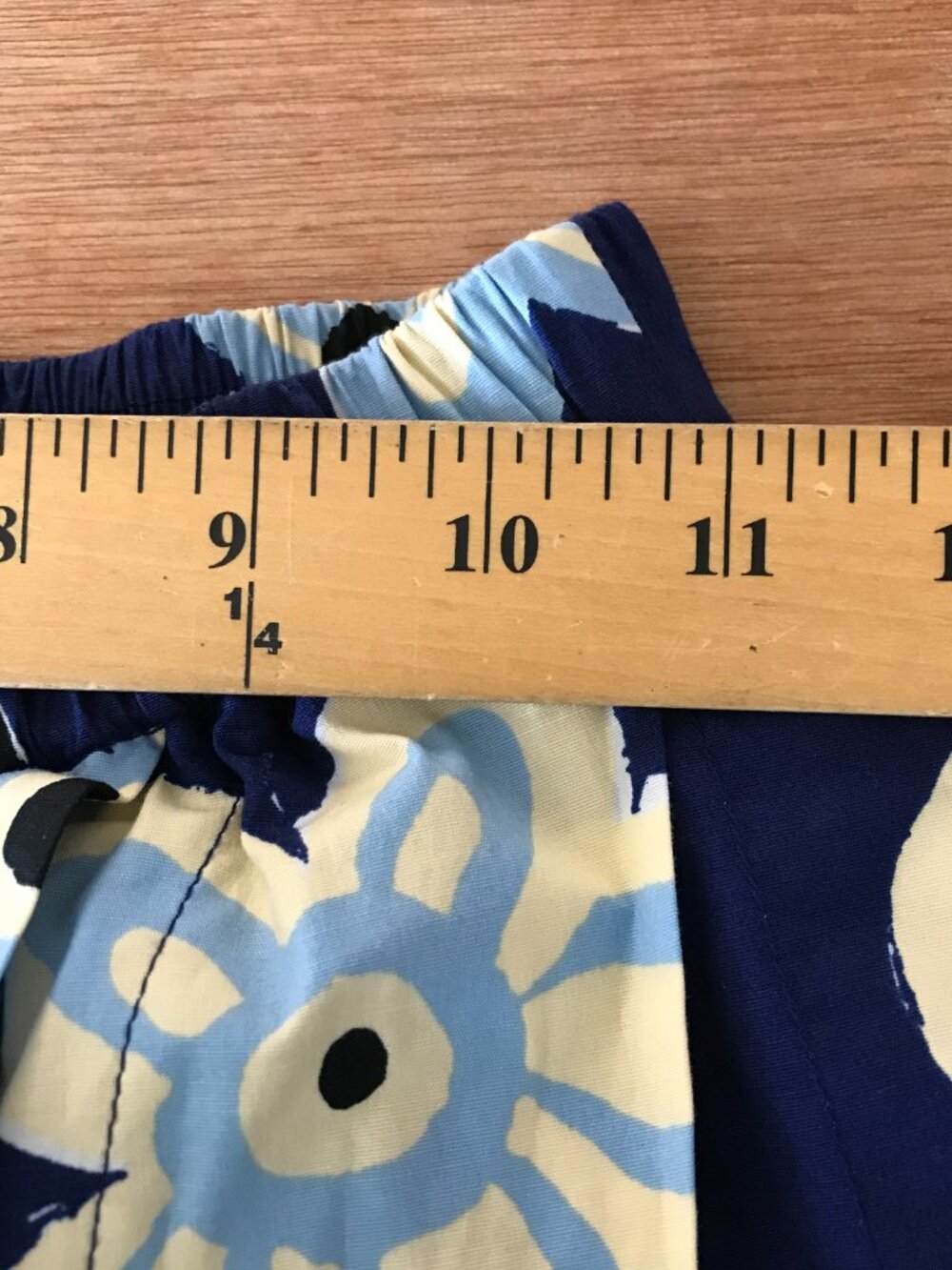 Uniqlo x Marni Balloon Shape Skirt Women XXS Blue Floral Lined Elastic Waist - Picture 8 of 11
